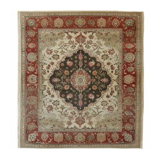 Heritage Floral Elegance Hand Knotted Area Rug