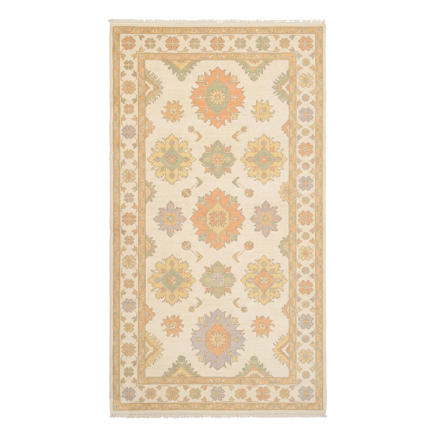Heritage Sunlit Medallion Hand Knotted Rug