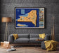 Historical Map of New York| 1938 New York Map Wall Print