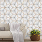 Honeycomb Marble Gold Hexagon Wallpaper Honeycomb Marble Gold Hexagon Wallpaper Geometric Floral Linear Petal Flowers Removable Wallpaper 
