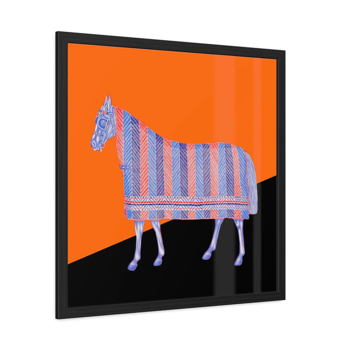 House of Horse Framed Poster Wall Art