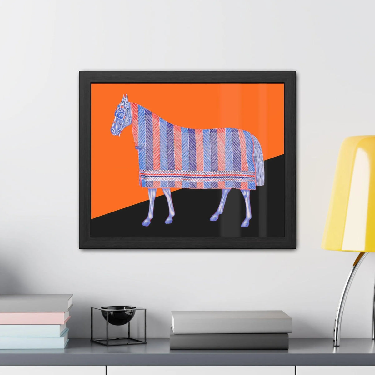 House of Horse Framed Poster Wall Art