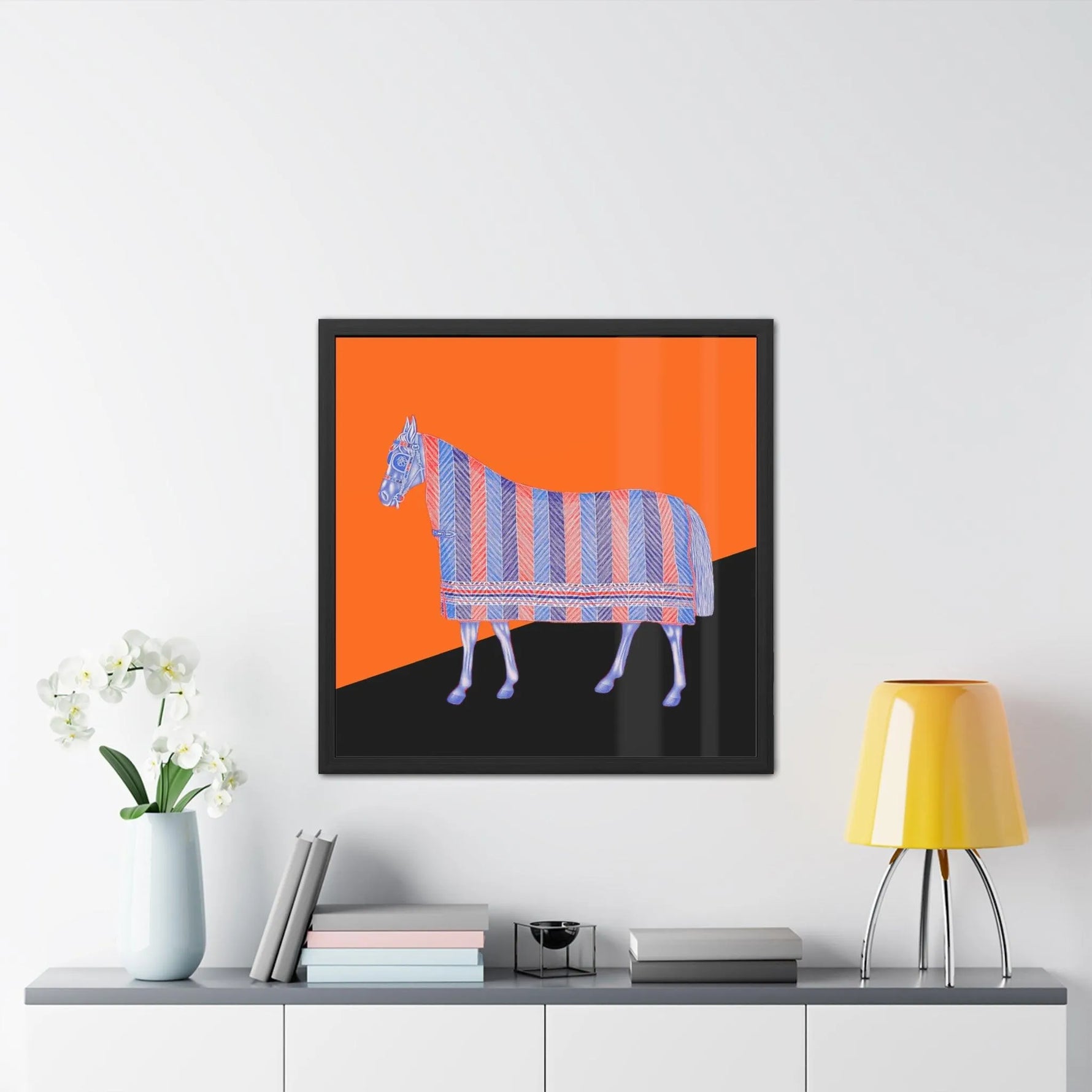 House of Horse Framed Poster Wall Art