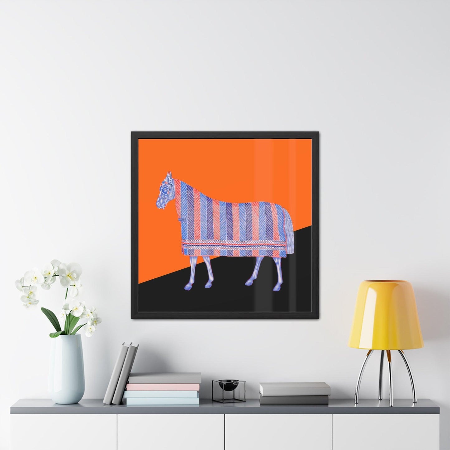 House of Horse Framed Poster Wall Art House of Horse Framed Poster Wall Art 