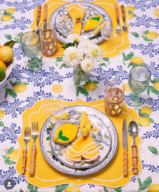 Imperial Yellow Placemats