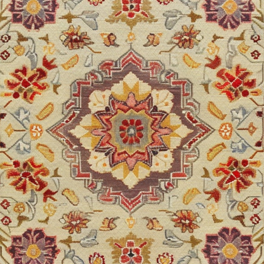 Imperial Opulence Hand Knotted Area Rug