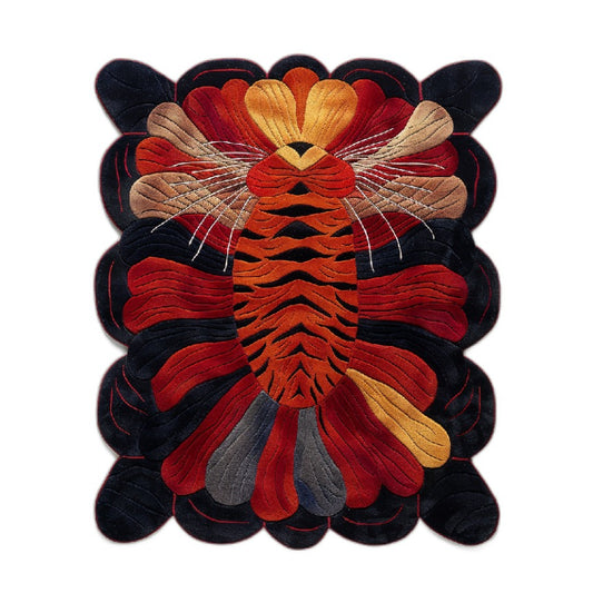 Insectile Bloom Hand Tufted Rug