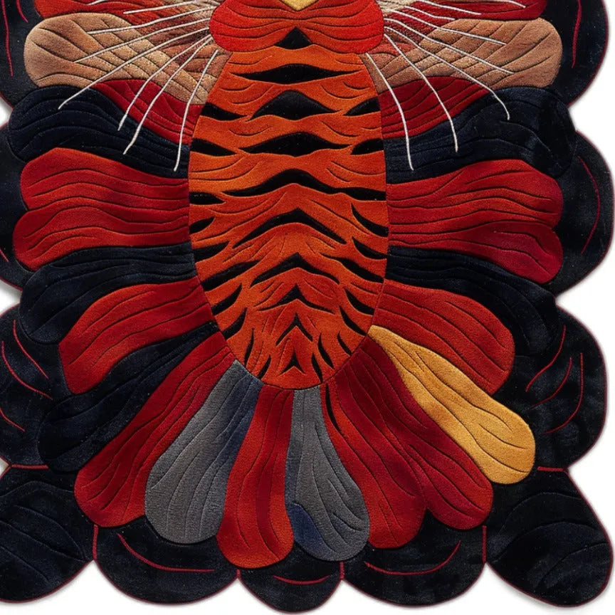 Insectile Bloom Hand Tufted Rug