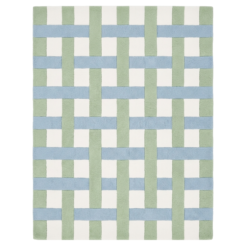Interwoven Sage Hand Tufted Rug