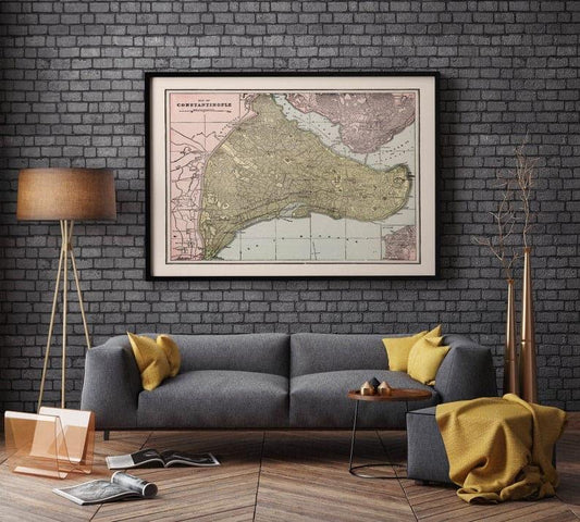 Istanbul Map Print| Turkey Vintage Map Istanbul Map Print| Turkey Vintage Map Istanbul Map Print| Turkey Vintage Map 
