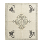 Ivory Thunderbird Hand Knotted Rug - alternate view
