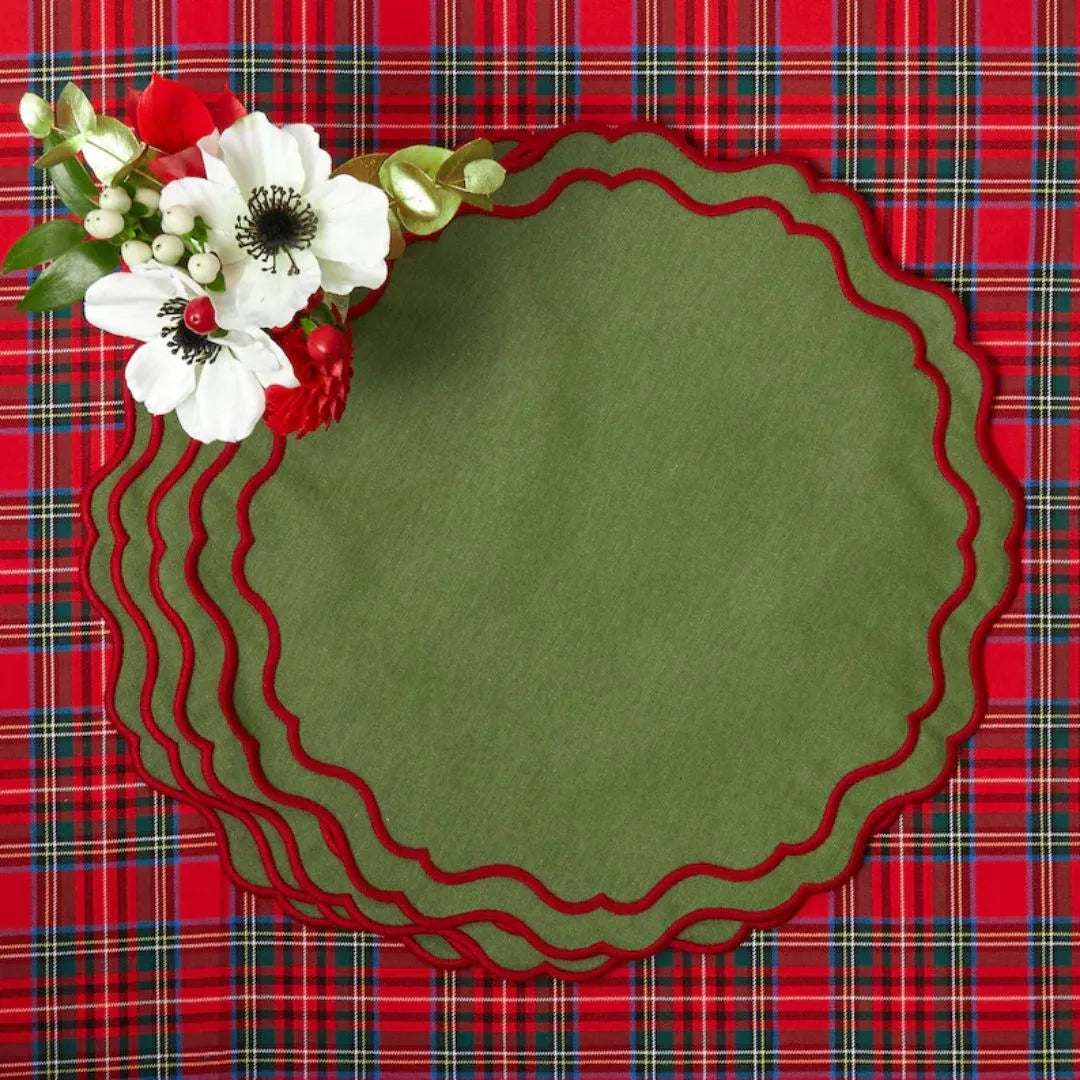 Jade & Cherry Placemats