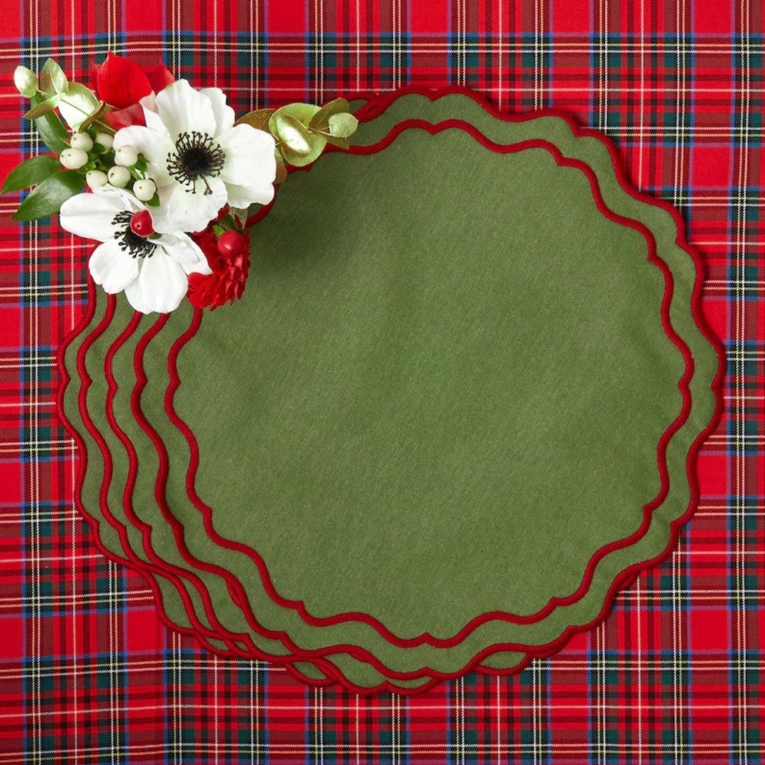 Jade & Cherry Placemats