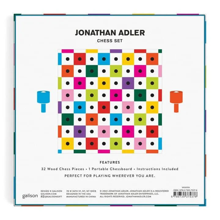 Jonathan Adler Pop Peggable Chess Set