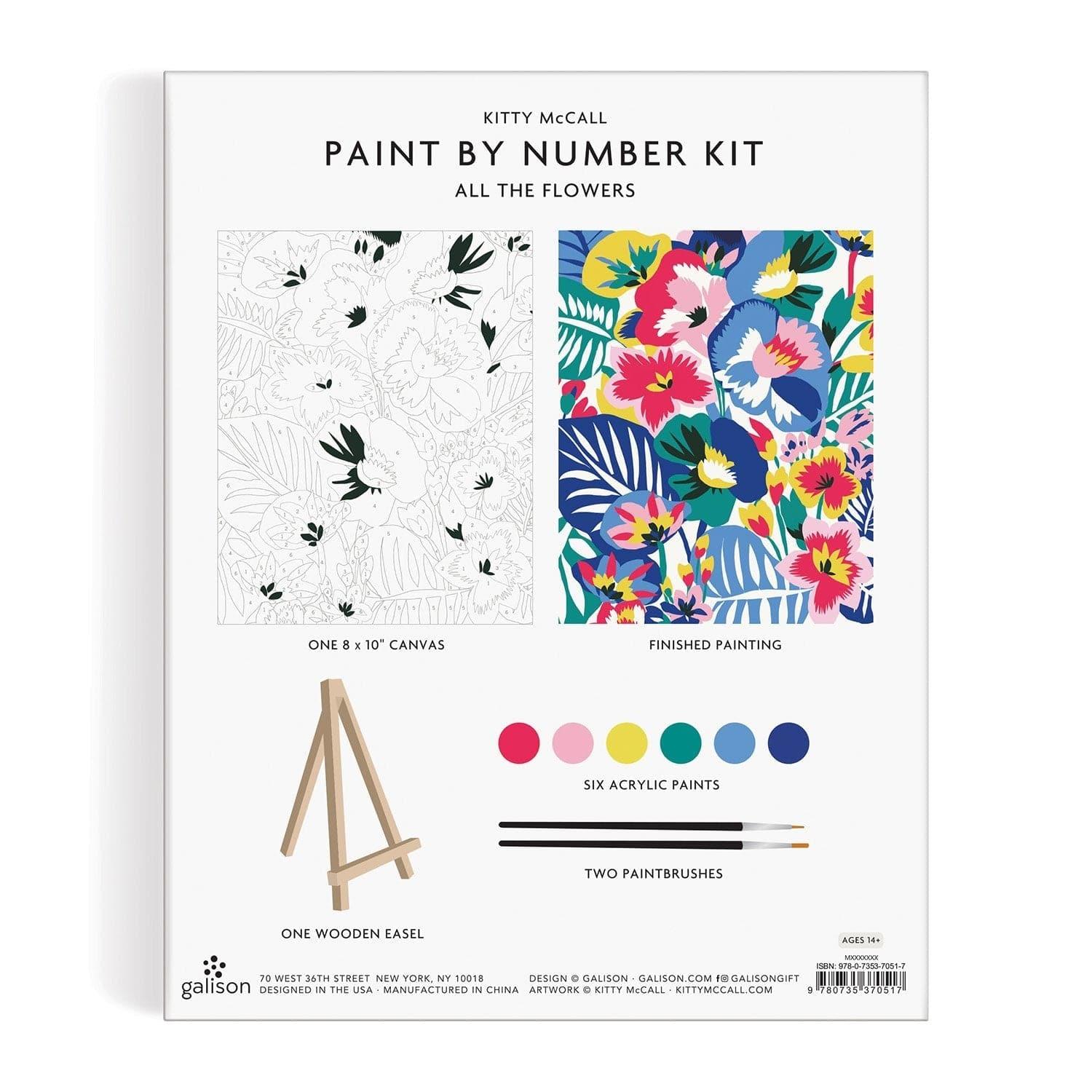 Kitty McCall All the Flowers Paint By Number Kit Kitty McCall All the Flowers Paint By Number Kit 