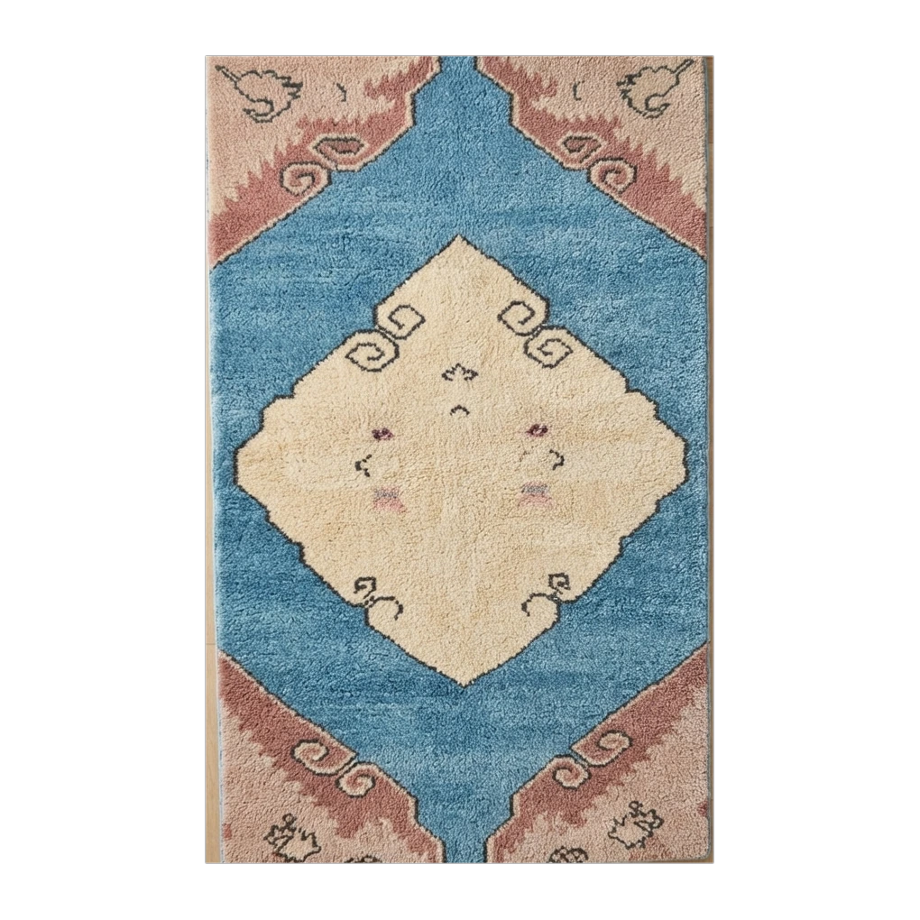 Lagoon Cloud Hand Tufted Runner Rug