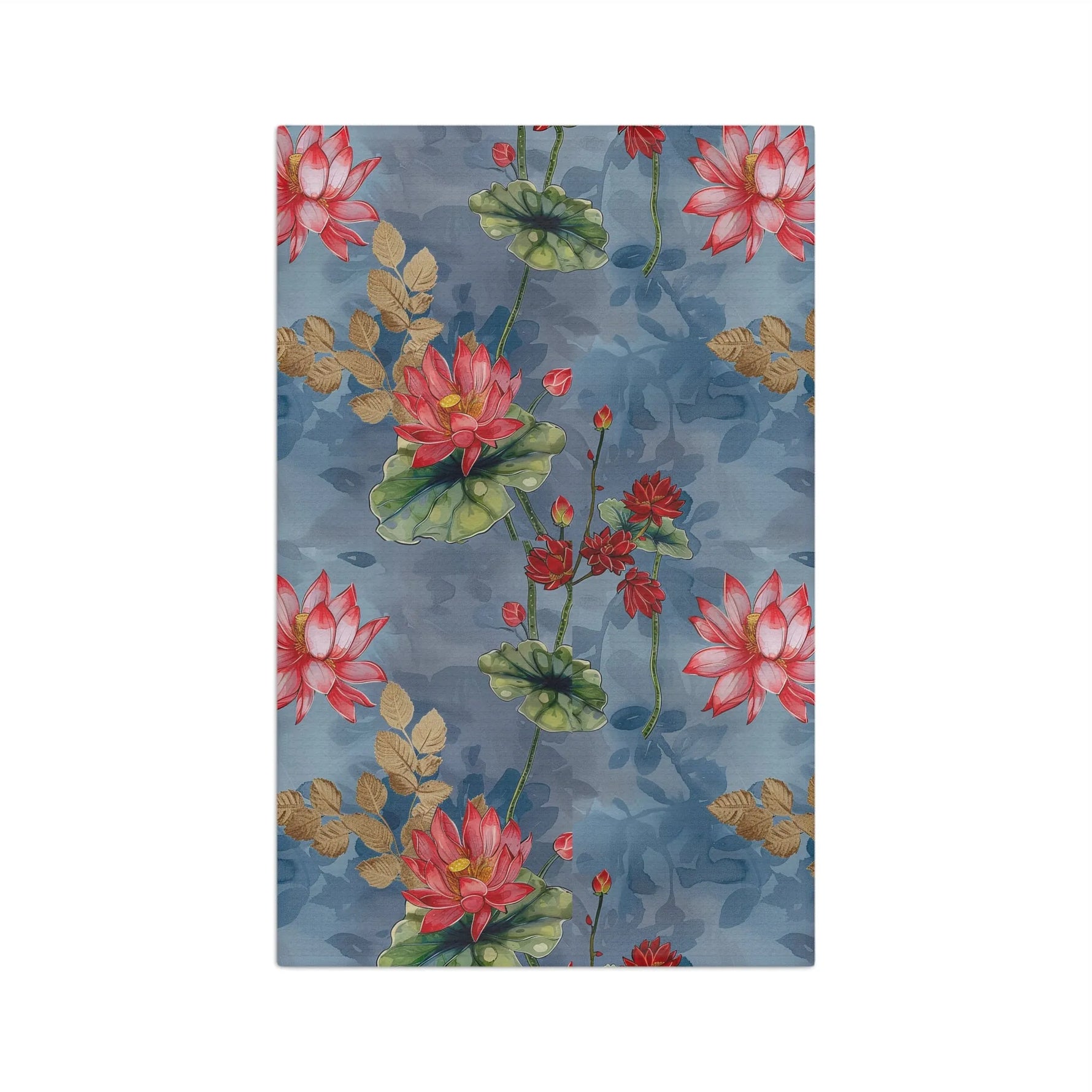 Lake Lotus Luxury Tea Towel 16'' × 25''