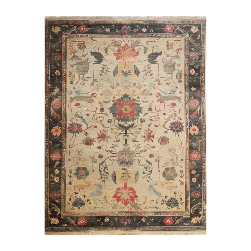 Legacy of Petals Hand Knotted Area Rug