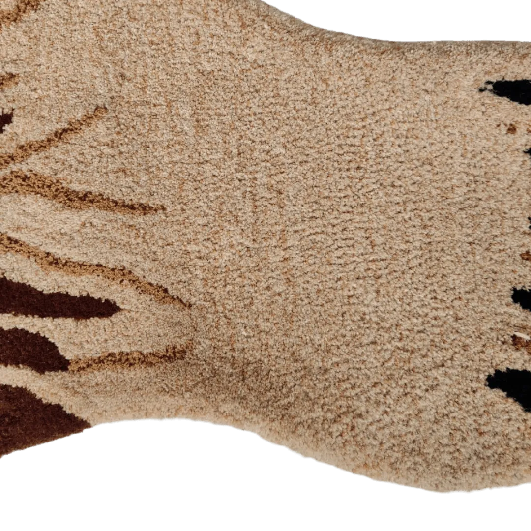 Lion Hand Tufted Wool Rug