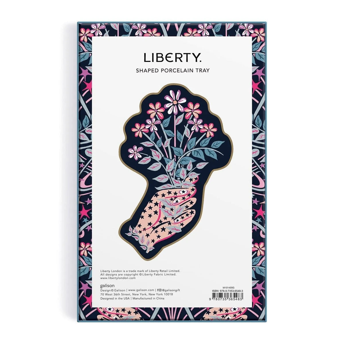 Liberty Ianthe Hand Shaped Porcelain Tray