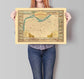 Louisville Map Wall Print| Framed Map Wall Decor