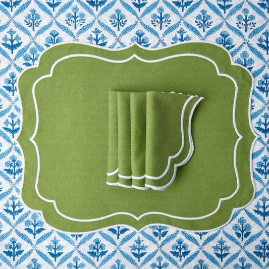 Lush Lime Delight Placemats