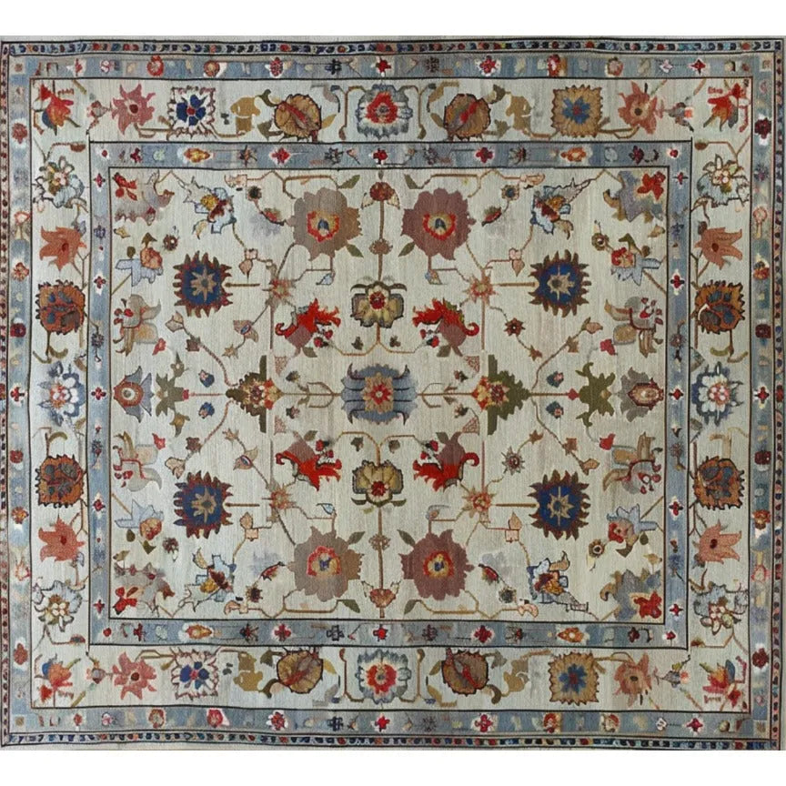 Luxurious Petal Weave Hand Knotted Area Rug