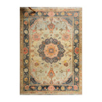 Magnificent Floral Hand Knotted Area Rug