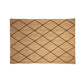 Classic Diamond Jute Rug - Natural Color