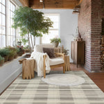 100% Non-Toxic Cotton Boho Round Crocheted Bath Rug with Tassels - Extra Large