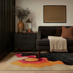 Abstract Aura Hand Tufted Rug 