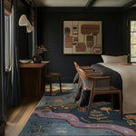 Abstract Journey Hand Knotted Rug