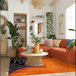 Art Deco Current Hand Tufted Rug