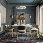 Autumnal Forest Hand Knotted Area Rug