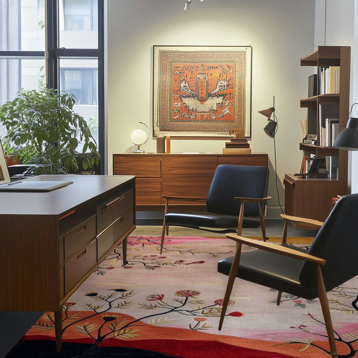 Bloomed Terrain Hand Tufted Rug