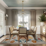 Blooming Vortex Hand Tufted Wool Rug