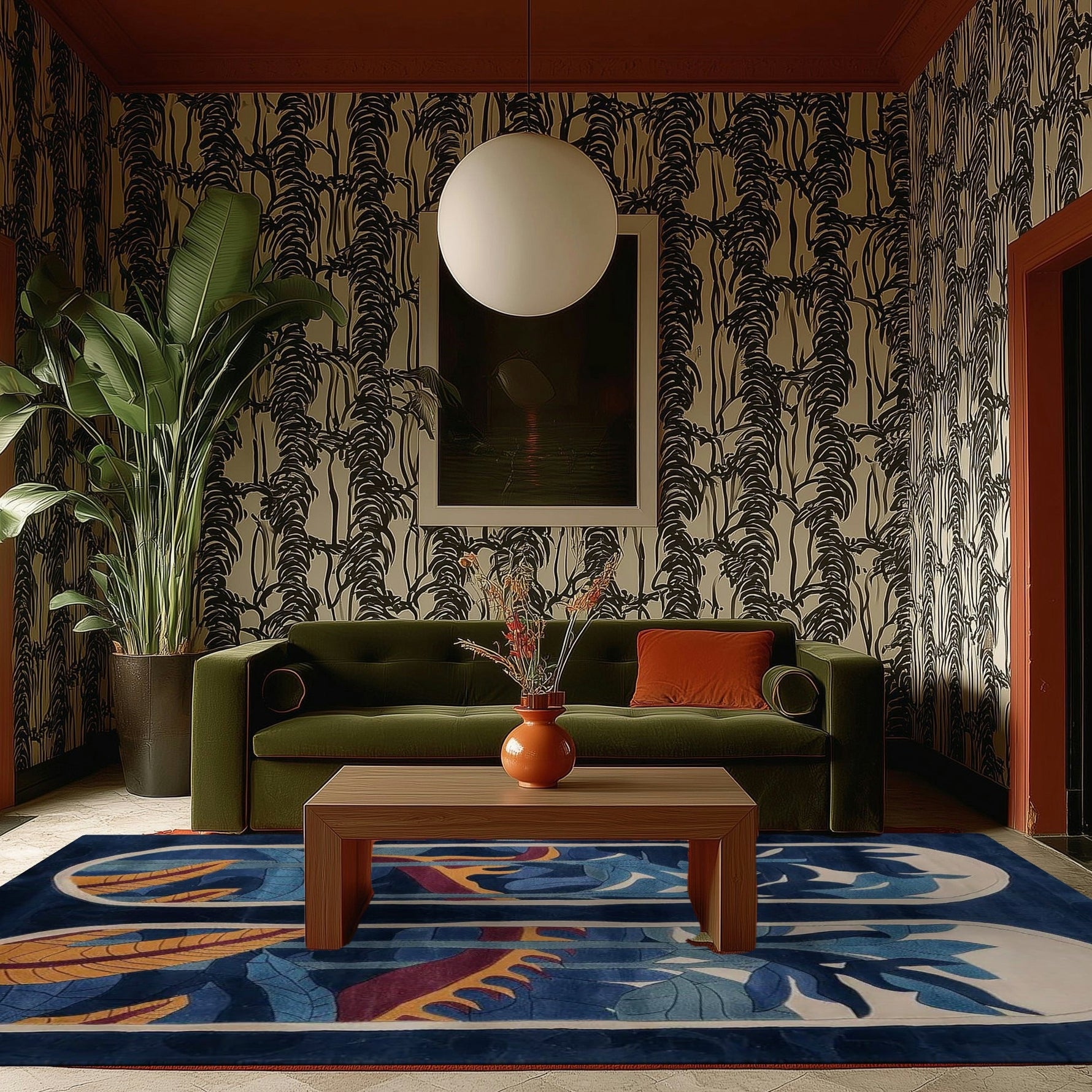 Blossom Canopy Hand Tufted Wool Rug