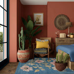 Blossom Vine Tapestry Hand Tufted Wool Rug