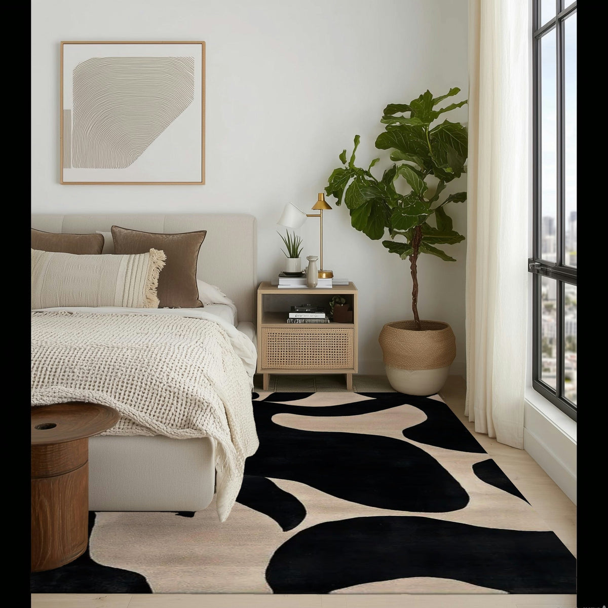 Blossoming Serenade Hand Tufted Wool Rug