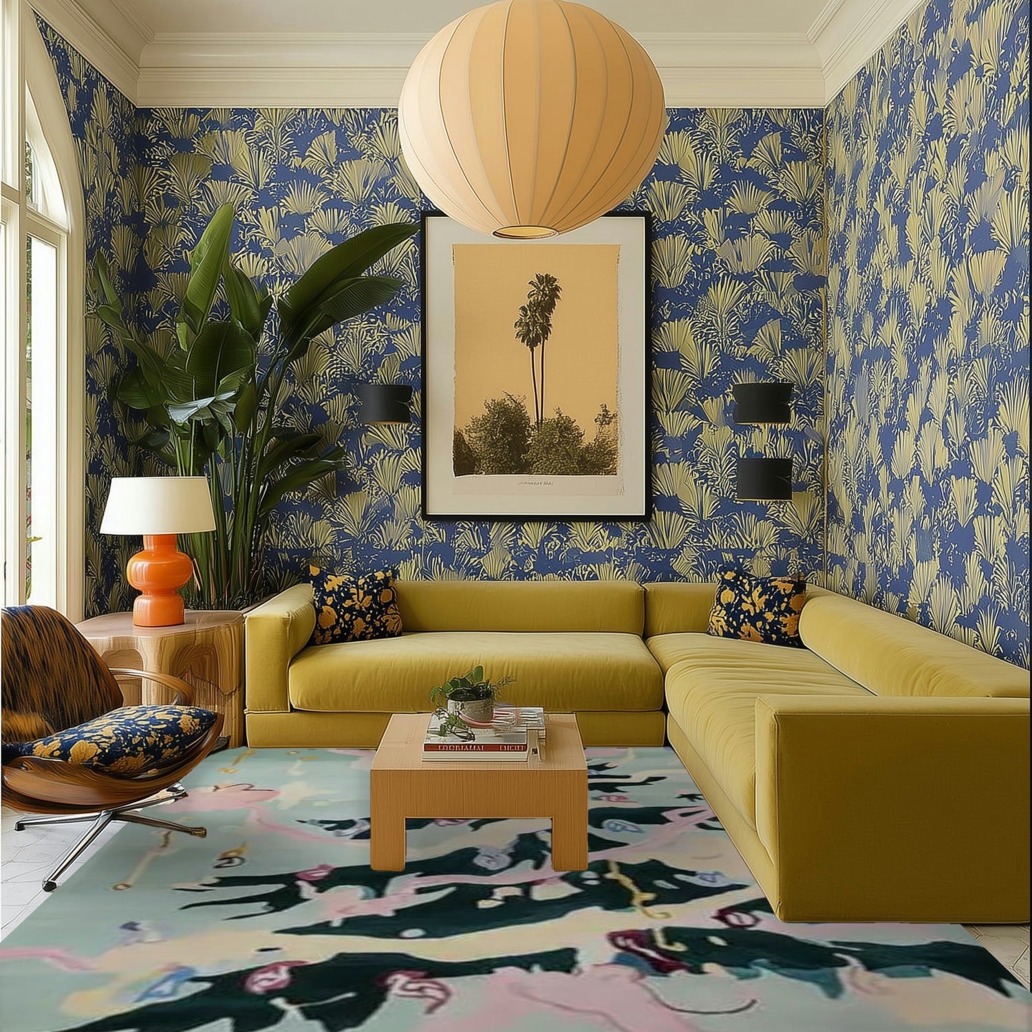 Christmas Tree Magic Hand Tufted Rug