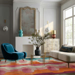 Colorful Moves Hand Tufted Rug