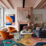 Cosmic Tides Hand Tufted Rug