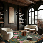 Crane's Graceful Sway Hand Tufted Rug