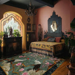 Crane's Graceful Sway Hand Tufted Rug