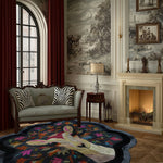 Deer Paradise Hand Tufted Rug