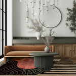 Dusky Petals Hand Tufted Rug