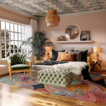 Elysian Whirls Hand Tufted Wool Rug