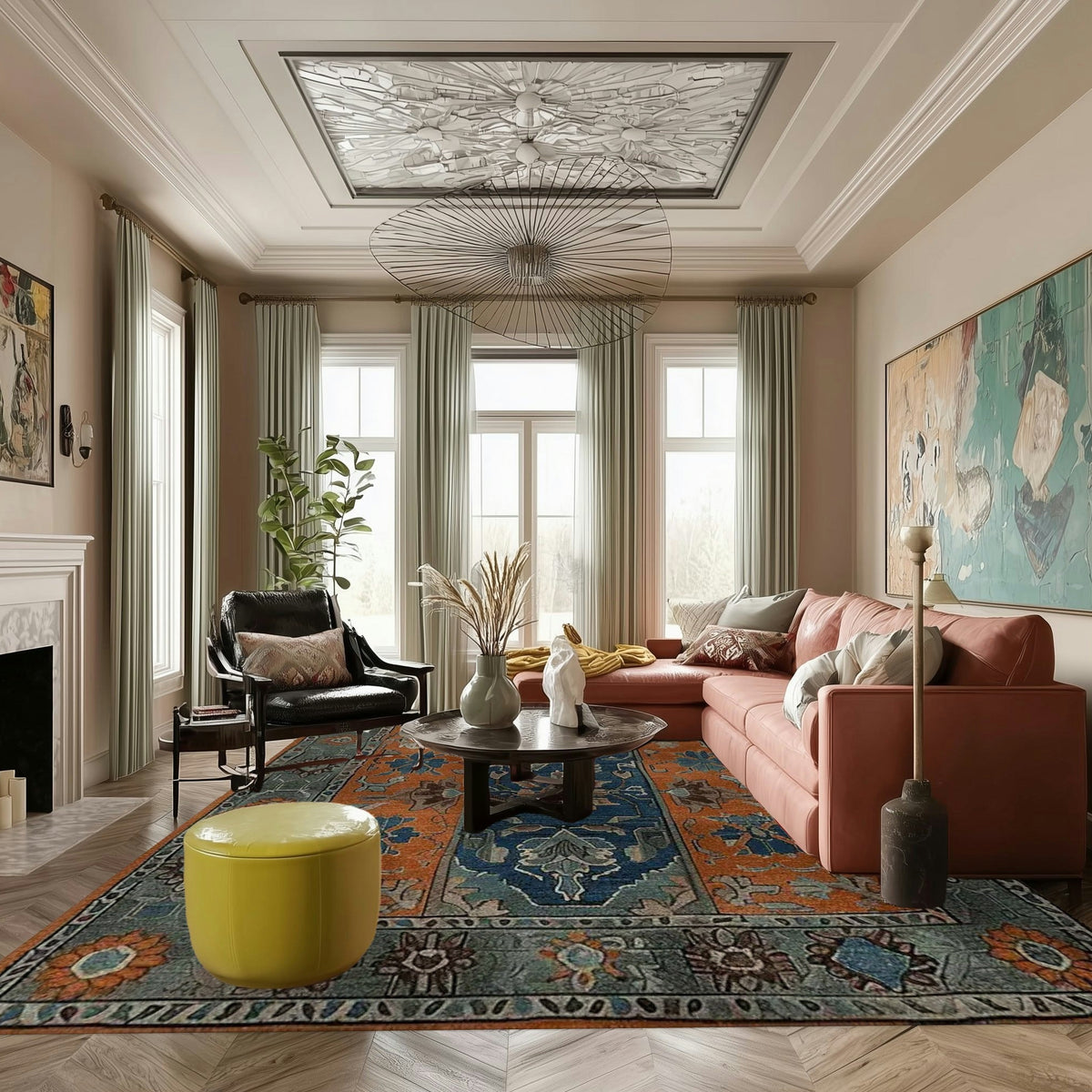 Ember Haven Hand Tufted Rug