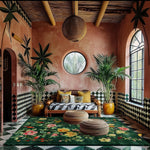 Emerald Oasis Hand Tufted Rug