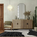 Erosion Stream Veins Hand Tufted Rug